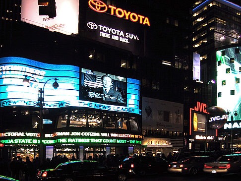 Foto Times Square bei Nacht - New York