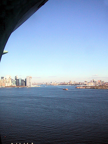 Blick auf New York Fotos