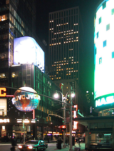 Foto Times Square bei Nacht - New York