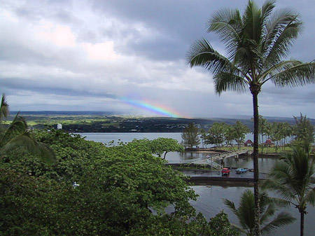 Foto Ausblick aus Hotel auf Hawaii