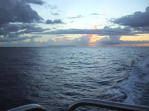Fotos Sonnenuntergang über dem Meer von Kauai | 