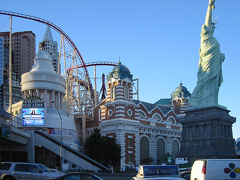 Foto Las Vegas aus dem Auto