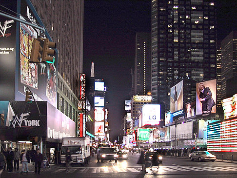 Times Square bei Nacht